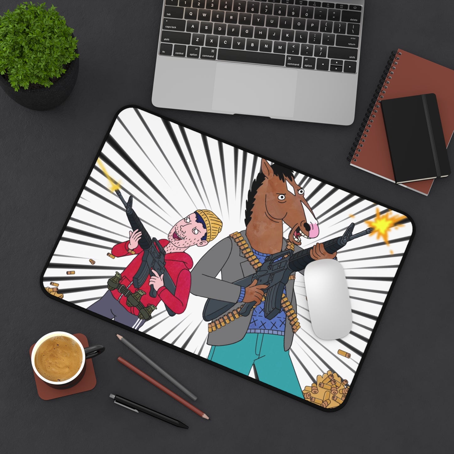 BoJack Horseman Desk Mat, gaming mouse mat, XXL deskpad mouse pad