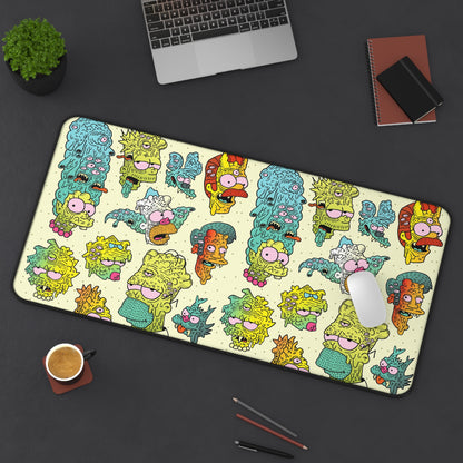 Monster Simpsons Desk Mat, gaming mouse mat, XXL deskpad mouse pad