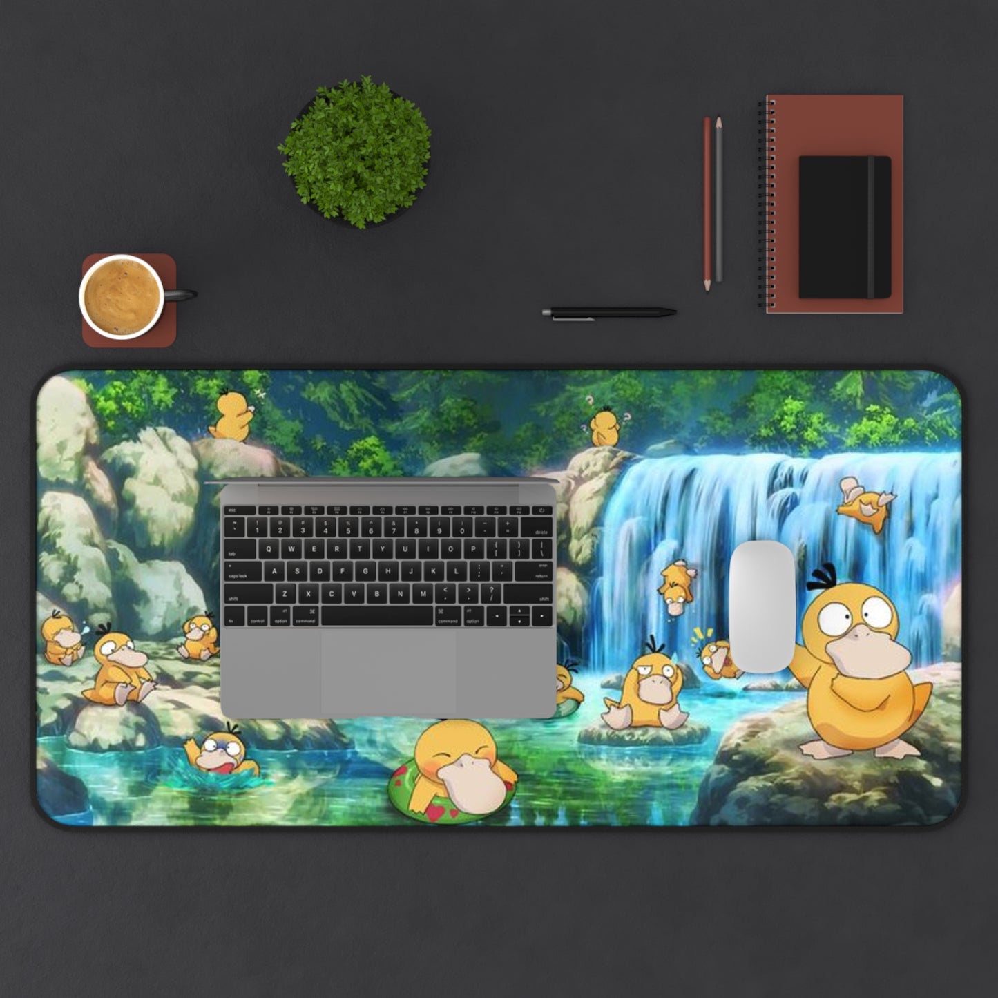 Anime Pokémon Psyduck Desk Mat