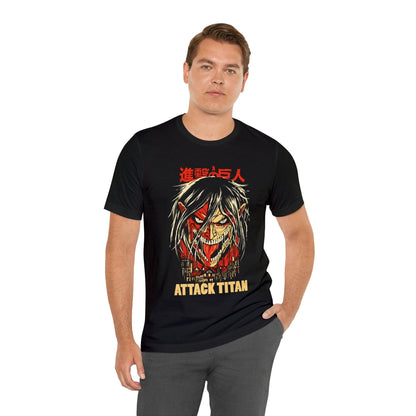 Anime attack on titan shirt, manga tshirt, anime clothing - Bolt Print