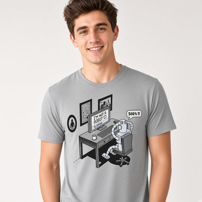 I'm Not a Robot Captcha Funny IT Humor T-Shirt