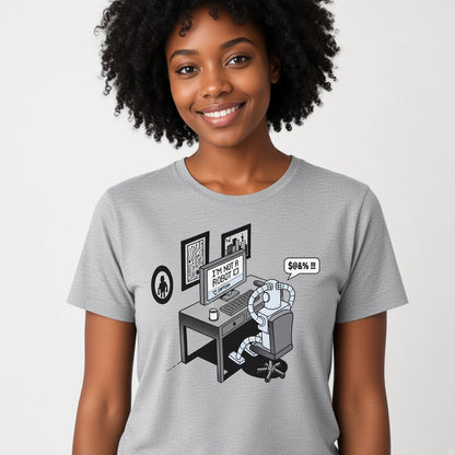 I'm Not a Robot Captcha Funny IT Humor T-Shirt