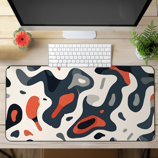 Abstract Spots Desk Mat