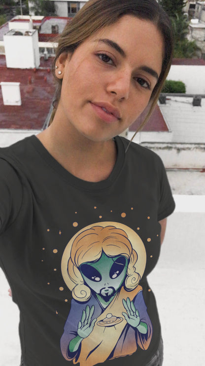 T-shirt Alien Jesus