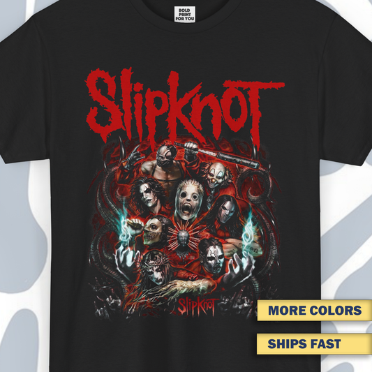 Slipknot 1 T-Shirt, Metal Unisex tee
