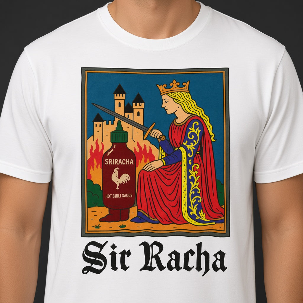 Funny Sir Racha Castle Knight Meme T-Shirt