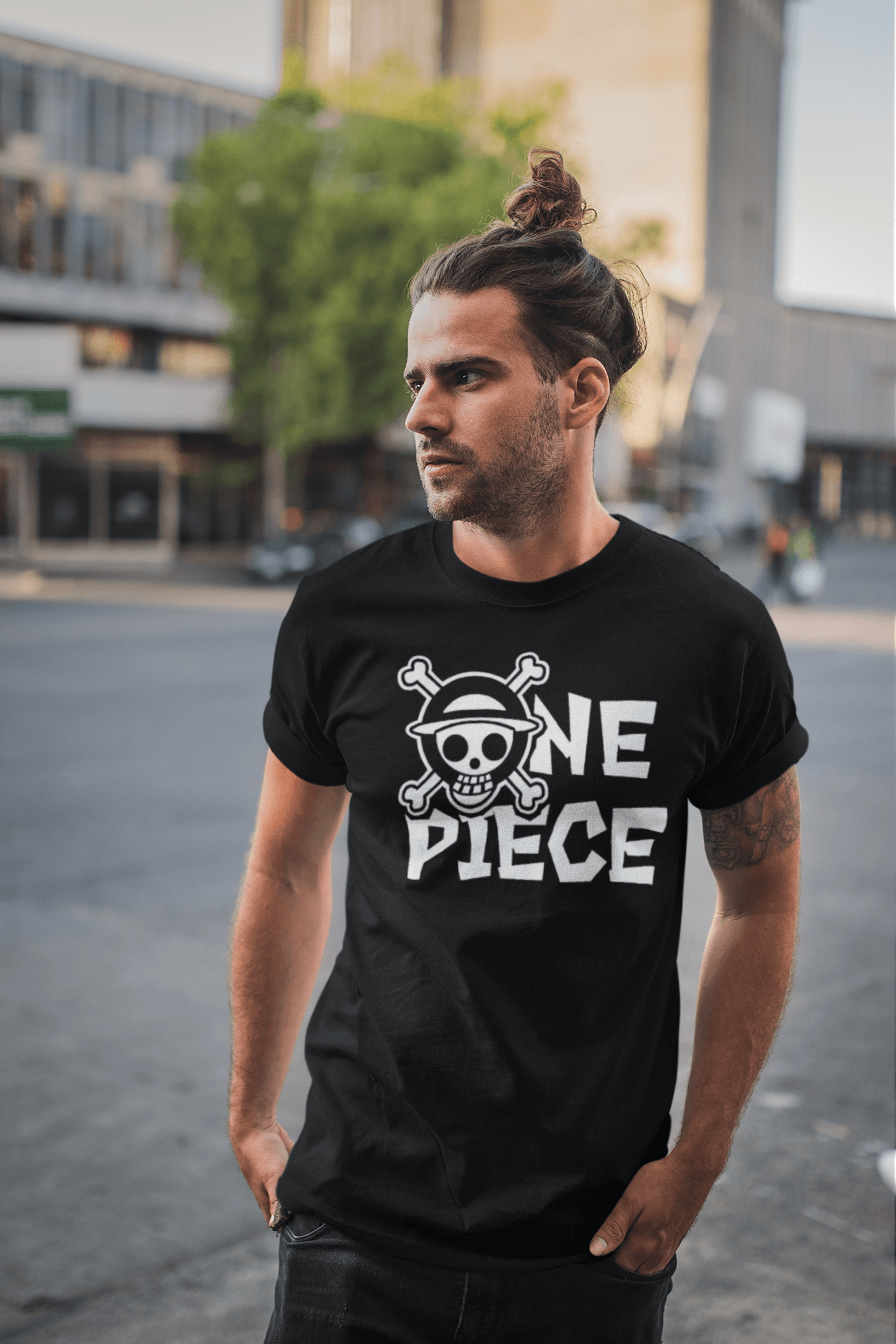 Once piece T-shirt, funny t-shirt, graphic shirts, Anime unisex tshirt - Bolt Print