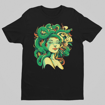 Gorgon jellyfish T-shirt, funny t-shirt, graphic shirts, unisex tshirt, printed T-shirt - Bold Print