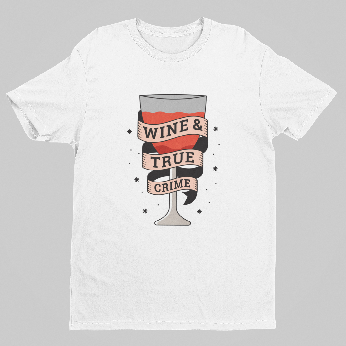 Glass of wine T-shirt, funny t-shirt, graphic shirts, unisex tshirt, printed T-shirt - Bolt Print