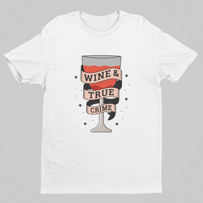 Glass of wine T-shirt, funny t-shirt, graphic shirts, unisex tshirt, printed T-shirt - Bolt Print