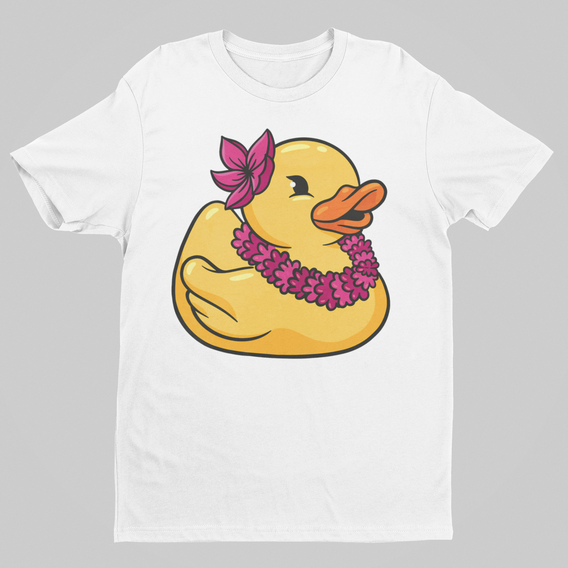 Duck T-shirt, funny t-shirt, graphic shirts, unisex tshirt, printed T-shirt - Bolt Print