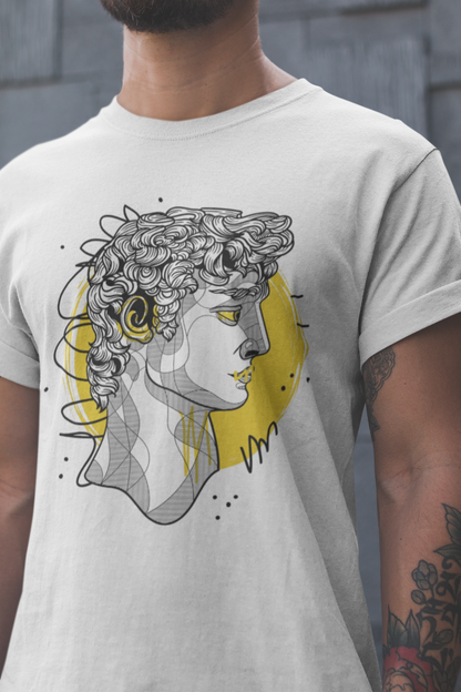 Roman profile T-shirt, funny t-shirt, graphic shirts, unisex tshirt, printed T-shirt - Bolt Print