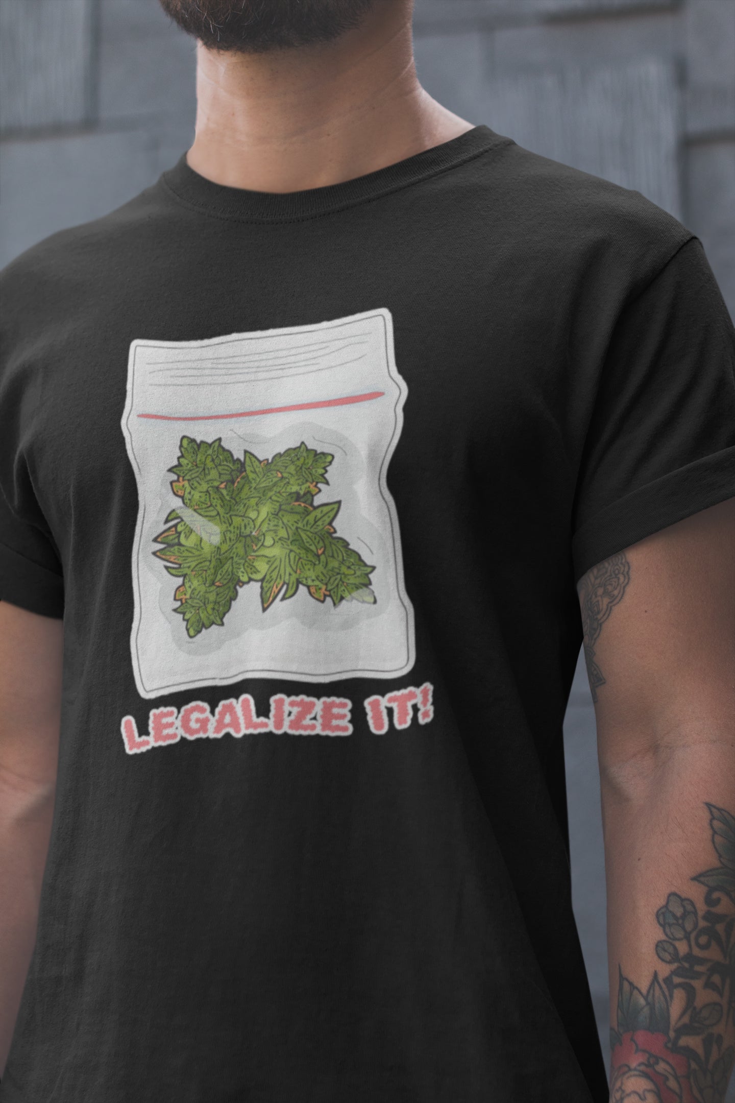 Legalize it T-shirt, funny t-shirt, graphic shirts, unisex tshirt, printed T-shirt - Bolt Print