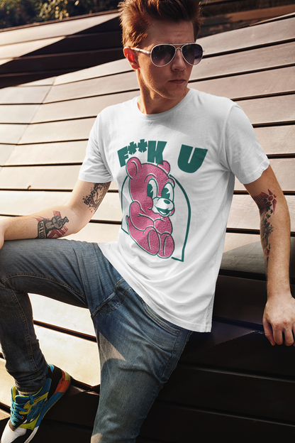 f**k U T-shirt, funny t-shirt, graphic shirts, unisex tshirt, printed T-shirt - Bold Print