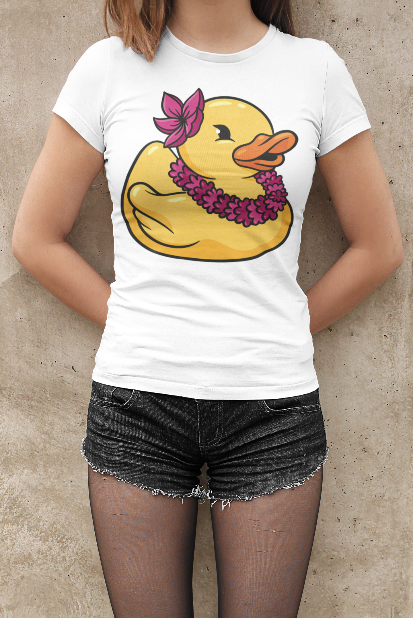 Duck T-shirt, funny t-shirt, graphic shirts, unisex tshirt, printed T-shirt - Bolt Print