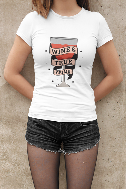 Glass of wine T-shirt, funny t-shirt, graphic shirts, unisex tshirt, printed T-shirt - Bolt Print