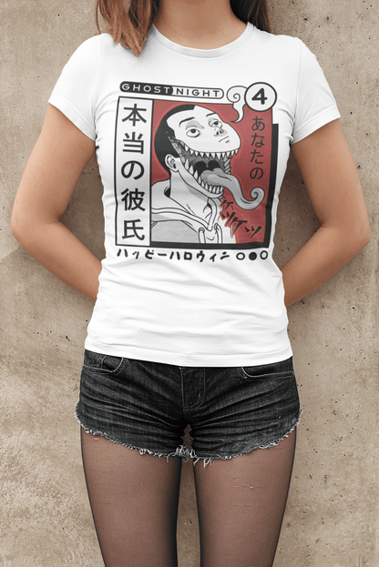 Ghost Night T-shirt, funny t-shirt, graphic shirts, Anime unisex tshirt - Bolt Print